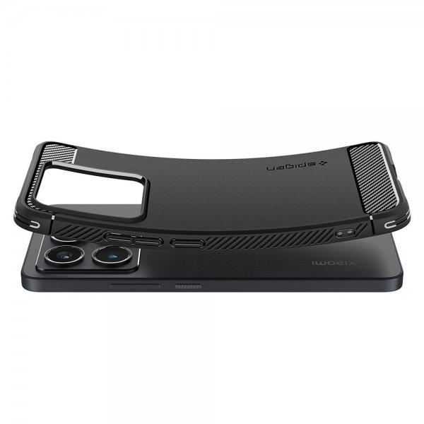 Spigen Xiaomi 14T Deksel Rugged Armor Matte Black