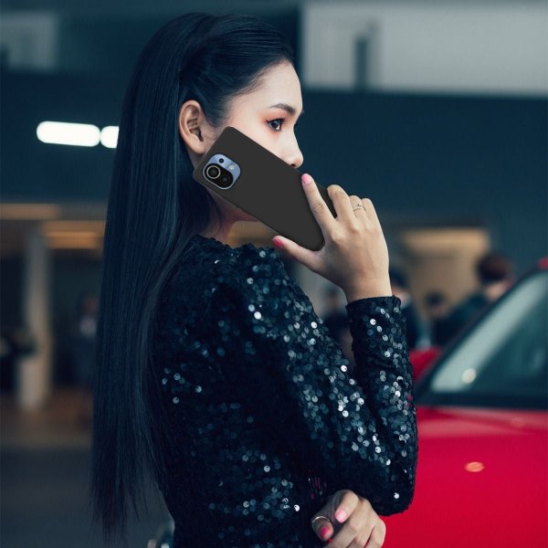 Xiaomi Mi 11 Deksel Silikon Svart