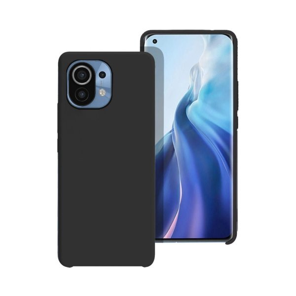 Xiaomi Mi 11 Deksel Silikon Svart
