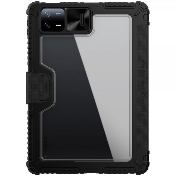 Nillkin Xiaomi Pad 6 Etui Bumper Leather Case Pro Svart