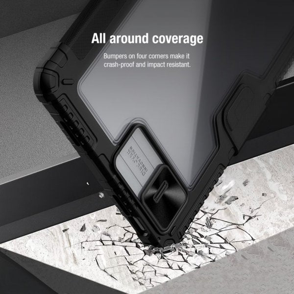 Nillkin Xiaomi Pad 6 Etui Bumper Leather Case Pro Svart