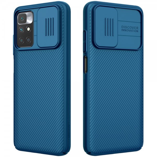 Nillkin Xiaomi Redmi 10 Deksel CamShield Blå