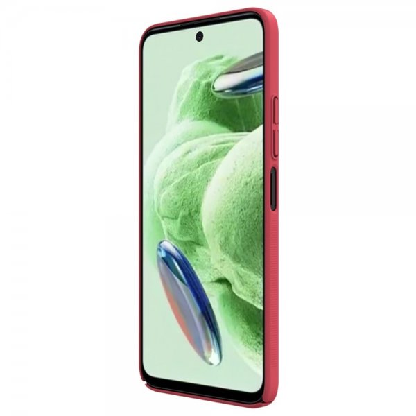 Nillkin Xiaomi Redmi 12 Deksel Frosted Shield Rød