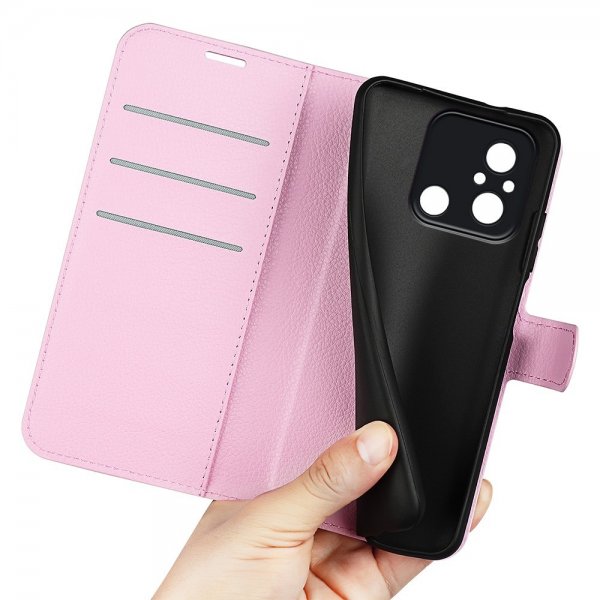 Xiaomi Redmi 12C Etui Litchi Rosa