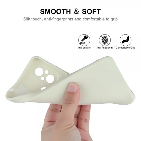 ENKAY Xiaomi Redmi 12C Deksel Silikon Beige