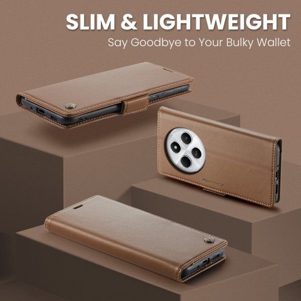 CaseMe Xiaomi Redmi 14C Etui 023 Series Brun