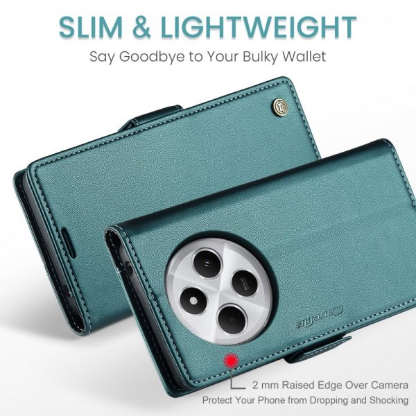 CaseMe Xiaomi Redmi 14C Etui 023 Series Grønn