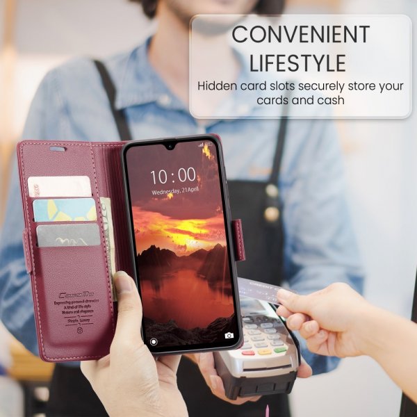 CaseMe Xiaomi Redmi 14C Etui 023 Series Rød