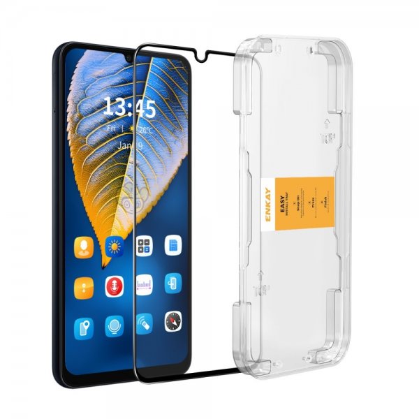 ENKAY Xiaomi Redmi 14C Skjermbeskytter Monteringsramme Easy Install