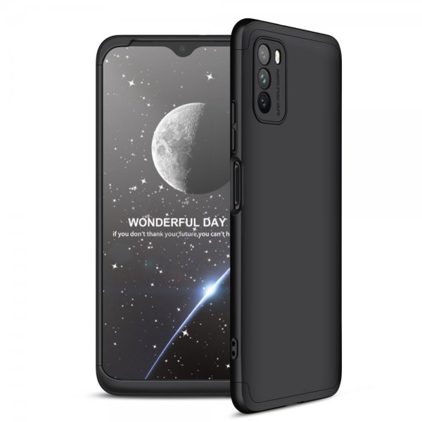 GKK Xiaomi Redmi 9T Deksel Tredelt Svart