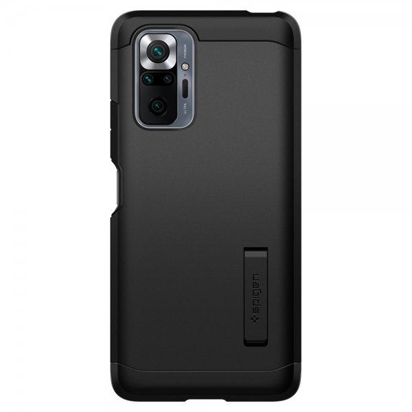 Spigen Xiaomi Redmi Note 10 Pro Deksel Tough Armor Svart