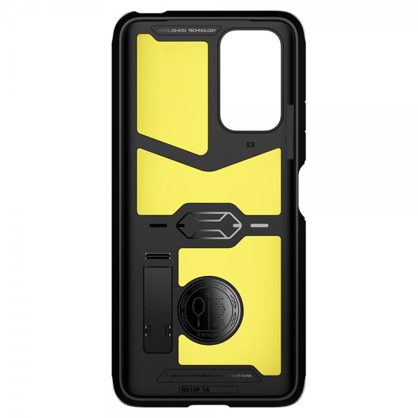 Spigen Xiaomi Redmi Note 10 Pro Deksel Tough Armor Svart