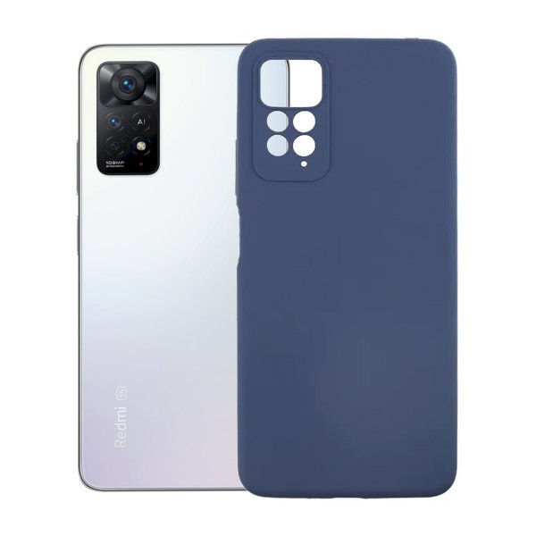 Xiaomi Redmi Note 11 Deksel Silikon Blå