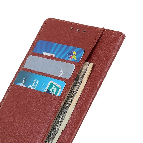 Xiaomi Redmi Note 11 Etui med Stativ Brun