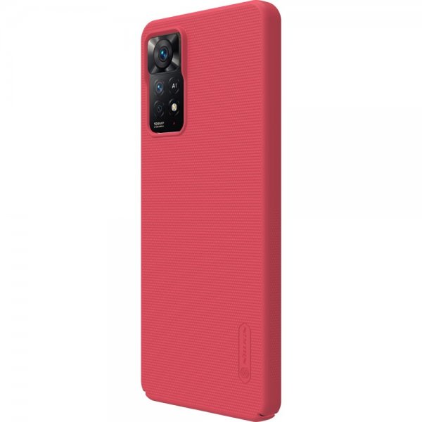 Nillkin Xiaomi Redmi Note 11 Pro Deksel Frosted Shield Rød