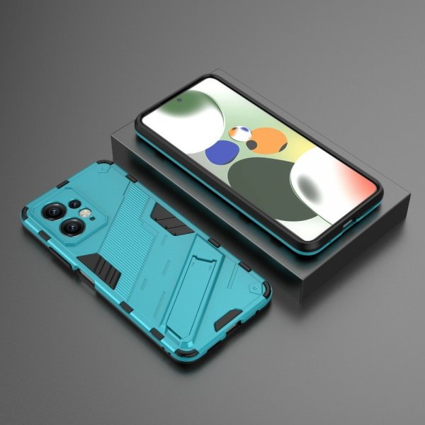 Xiaomi Redmi Note 12 Deksel med Stativ Blå