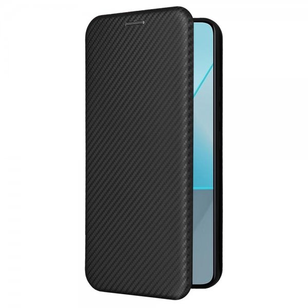 Xiaomi Redmi Note 13 5G Etui Karbonfibertekstur Svart