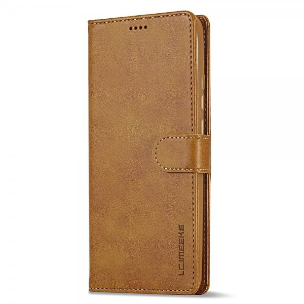 Lc.Imeeke Xiaomi Redmi Note 13 5G Etui med Kortlomme stativfunksjon Gul