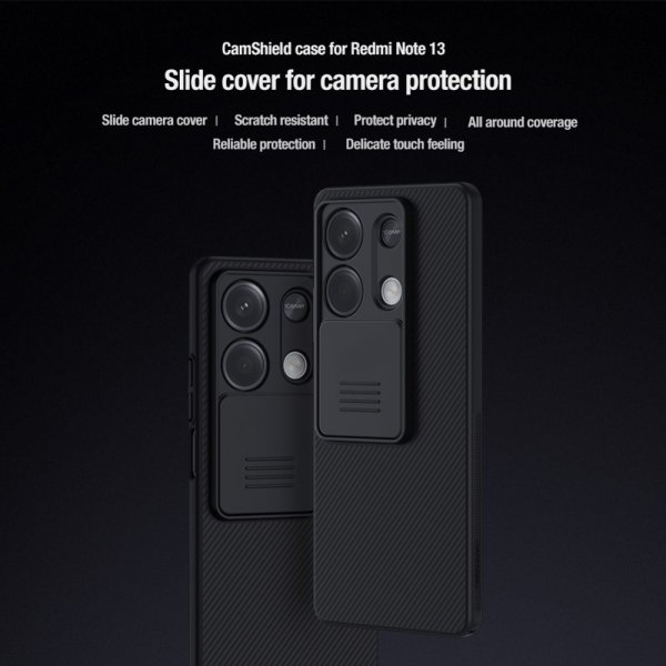 Nillkin Xiaomi Redmi Note 13 5G Deksel CamShield Blå