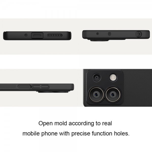Nillkin Xiaomi Redmi Note 13 5G Deksel Super Frosted Shield Rød