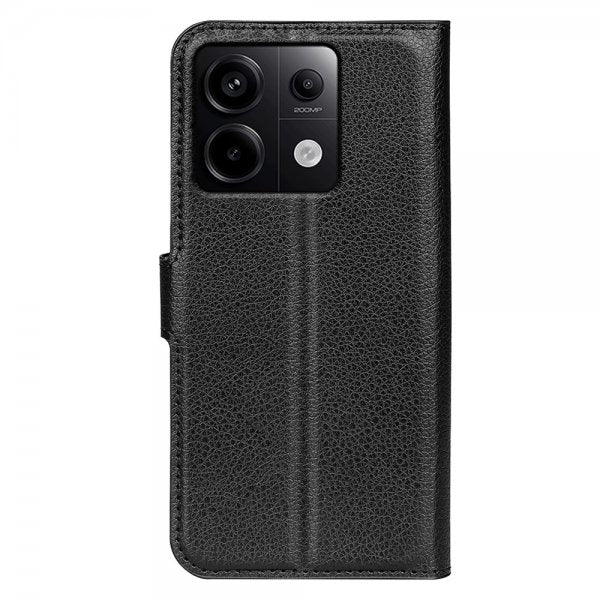 Xiaomi Redmi Note 13 Pro 5G Etui Litchi Svart