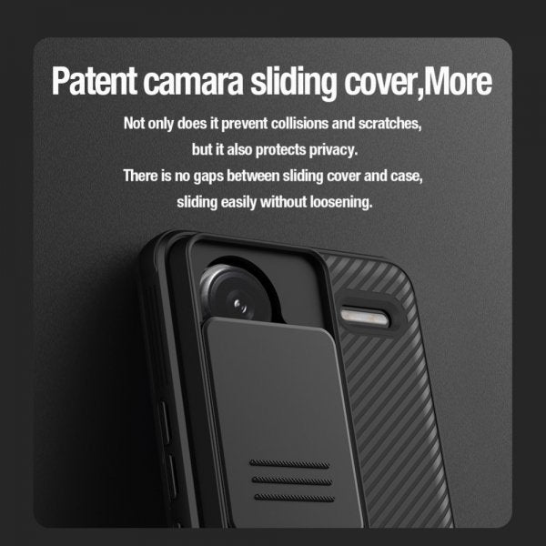 Nillkin Xiaomi Redmi Note 13 Pro Plus 5G Deksel CamShield Pro Svart
