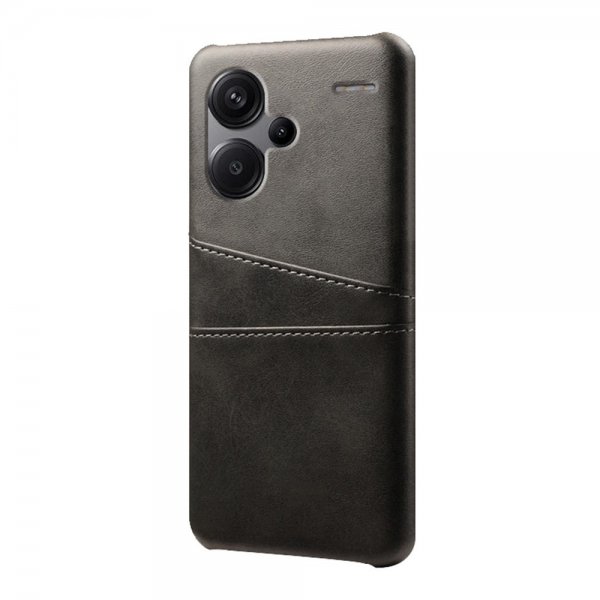 Xiaomi Redmi Note 13 Pro Plus 5G Deksel med To Kortlommer Svart