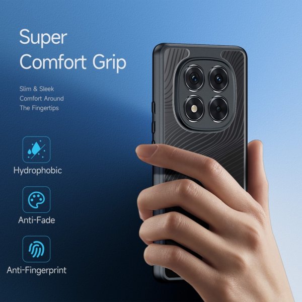 Dux Ducis Xiaomi Redmi Note 14 Pro 5G Deksel Aimo Series Svart