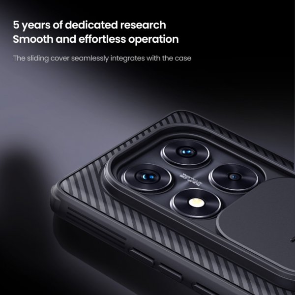 Nillkin Xiaomi Redmi Note 14 Pro 5G Deksel CamShield Pro Svart