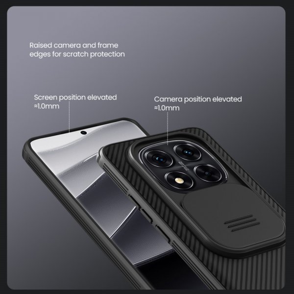Nillkin Xiaomi Redmi Note 14 Pro+ 5G Deksel CamShield Pro Svart