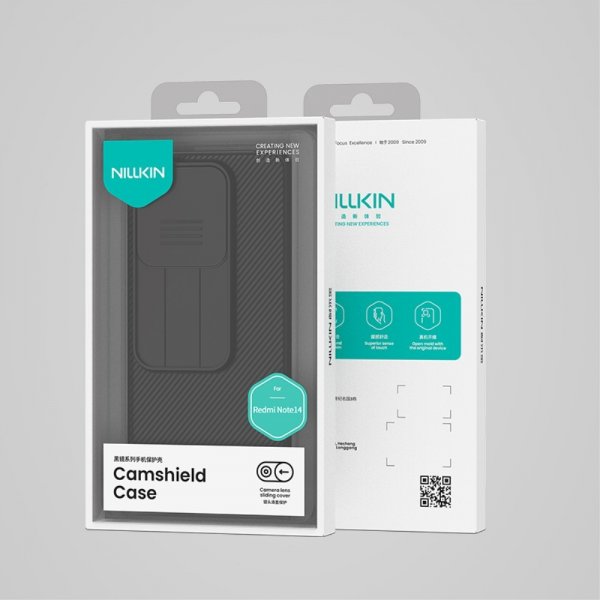 Nillkin Xiaomi Redmi Note 14/Redmi Note 14 5G Deksel CamShield Svart