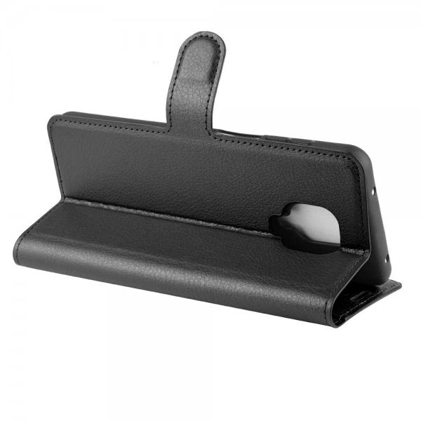 Xiaomi Redmi Note 9 Pro Etui Litchi Svart