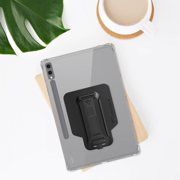 Armor-X Samsung Galaxy Tab S9 Plus Deksel Corner Protection Case Hand Strap Kickstand X-Mount