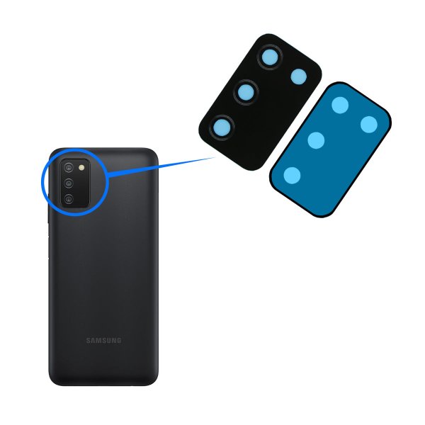 Samsung Galaxy A03s kameralinse