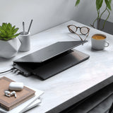 Satechi MacBook Pro 14 M1 (A2442)/M2 (A2779) Deksel Eco-Hardshell Case Mörk transparent
