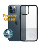 PanzerGlass iPhone 12 Pro Max Deksel ClearCase Black Edition