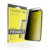 Copter iPhone Xr/11 Skjermbeskytter ExoGlass Privacy Curved