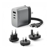ALOGIC Lader Rapid Power 67W Multi-Country Travel GaN Charger