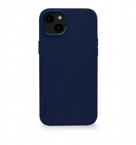 Decoded iPhone 14 Plus Deksel Silicone Backcover Navy Peony