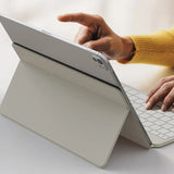 Satechi OntheGo Bluetooth tastatur med stativ sand