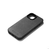 Mujjo iPhone 15 Deksel Full Leather Case Svart