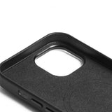 Mujjo iPhone 15 Deksel Full Leather Case Svart