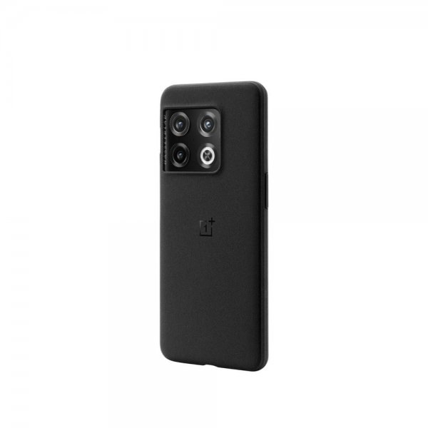 OnePlus 10 Pro Original Deksel Sandstone Bumper Case Svart
