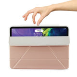 Pipetto iPad Air 10.9 (gen 4/5) Etui Metallic Origami Sølv