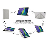 Pipetto iPad Air 10.9 (gen 4/5) Etui Metallic Origami Rosegull