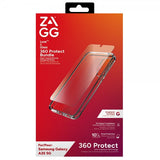 Zagg Samsung Galaxy A35 Deksel med Skjermbeskytter Luxe & Glass 360 Protect Bundle