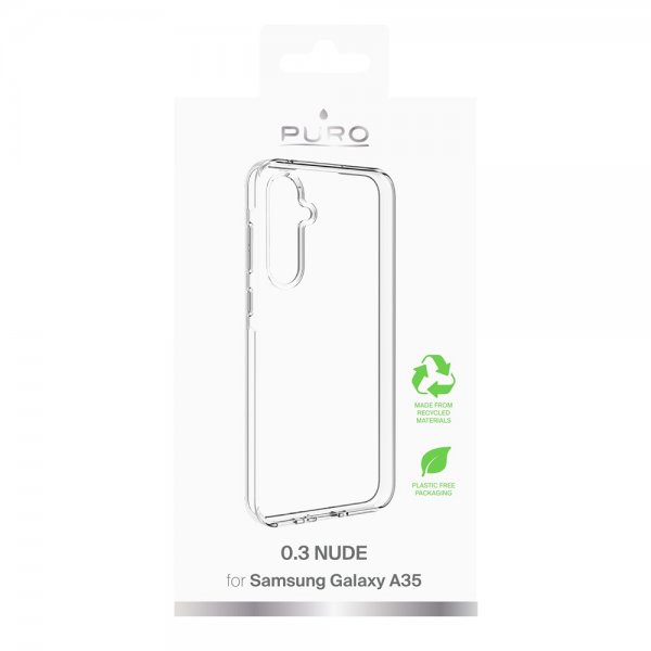 Puro Samsung Galaxy A35 Deksel Nude Transparent