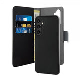 Puro Samsung Galaxy A55 Etui Wallet Detachable 2 in 1 Svart