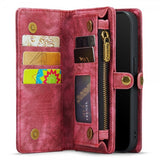 CaseMe iPhone 11 Etui 008 Series Avtakbart Deksel Rød