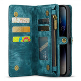 CaseMe iPhone 12/iPhone 12 Pro Etui 008 Series Avtakbart Deksel Petrol